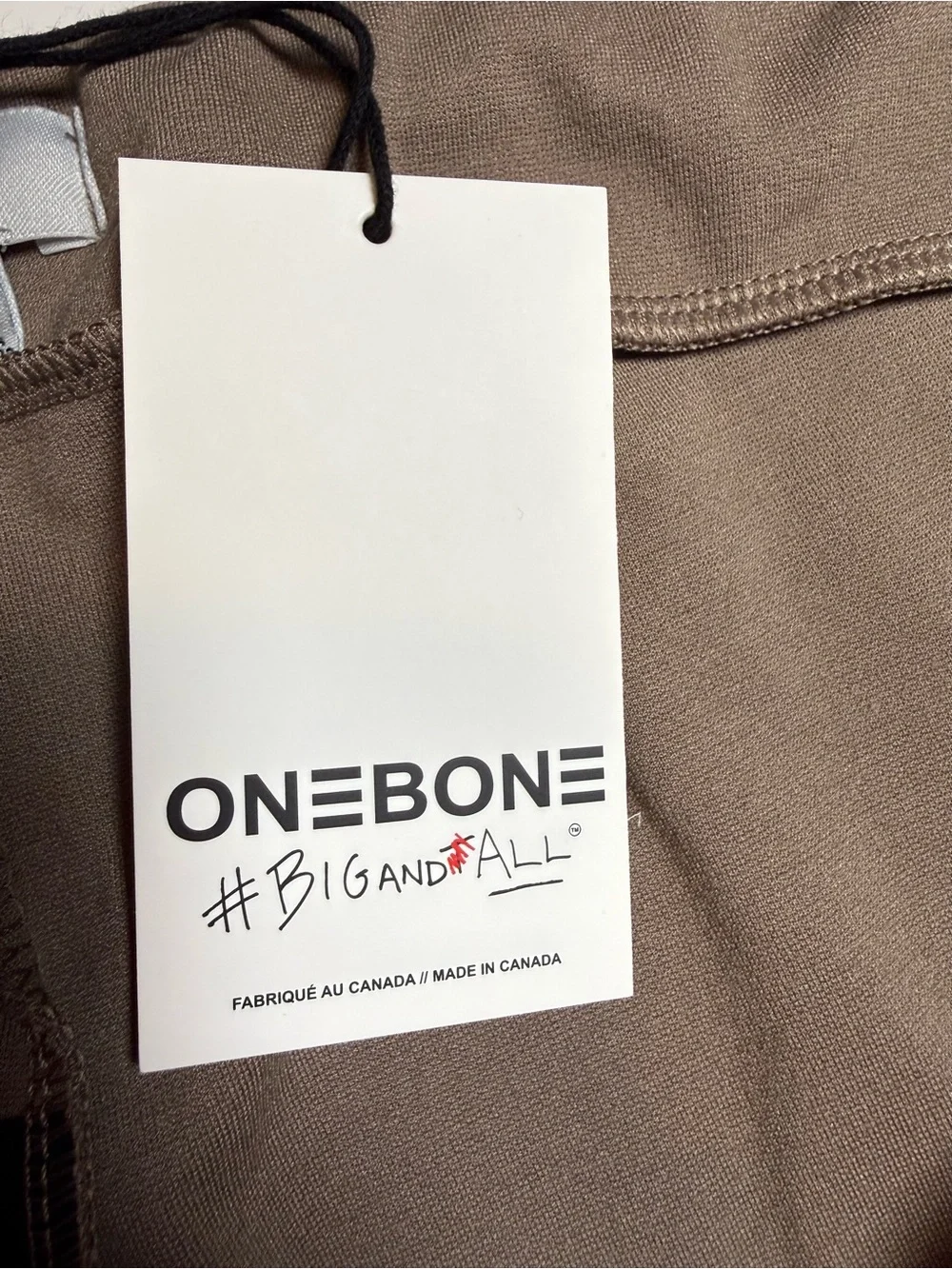 NWT ONEBONE Men’s Stretch Brown Chino Pants Size E (45”- 49” Waist) Smart Casual